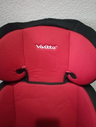 Silla coche Isofix Vivatta roja