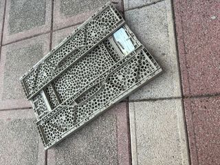 Ceste plastica grigio richiudibili