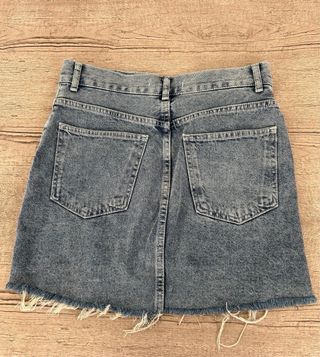 Mini Falda Vaquera Pull&Bear - Azul