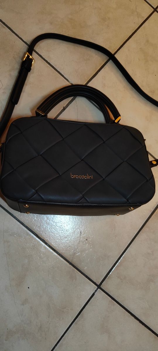 Braccialini - Borsa a bauletto nera