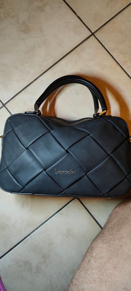 Braccialini - Borsa a bauletto nera