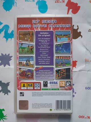 Sega Mega Drive Collection psp