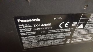 Recambios TV Panasonic TX-L42B6F