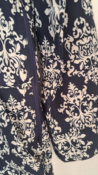 Vestido Amichi azul y blanco - Túnica