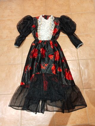 Disfraz Vampiresa niña 8-10 años