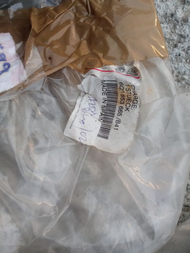 Rejilla VW Polo 02- Negra