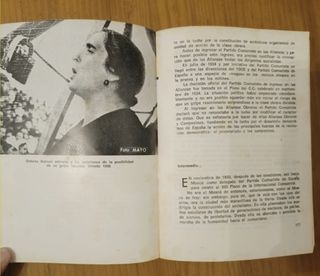 La pasionaria. el único camino Dolores ibarruri