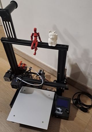 Creality ender 3. Impresora 3d laminar.
