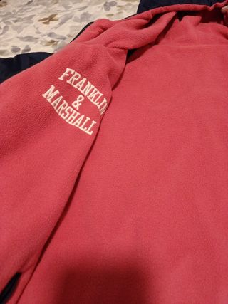 Chaqueta Franklin Marshall azul y rosa