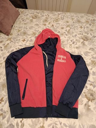 Chaqueta Franklin Marshall azul y rosa