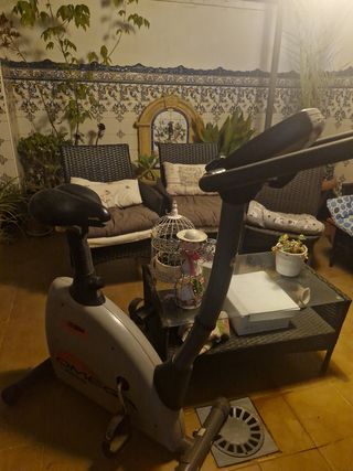 Bicicleta estática ejercicio