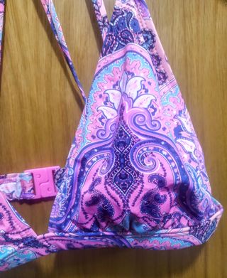 Bikini top + falda cubrebikini t-S