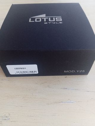 Pulsera Lotus hombre - roja y negra