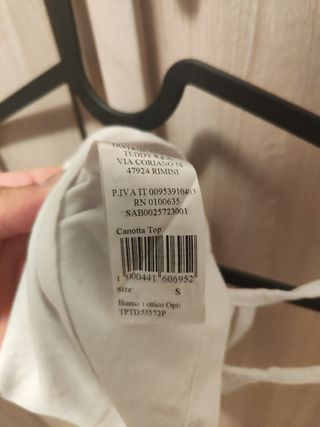 Top corto  Terranova