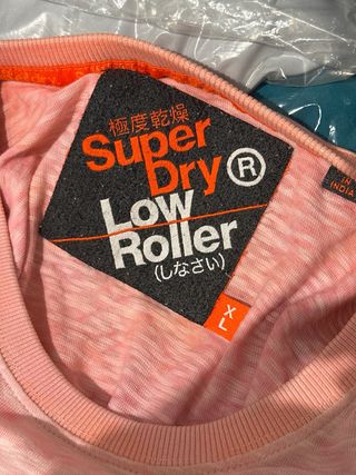Camiseta Superdry rosa - Talla L