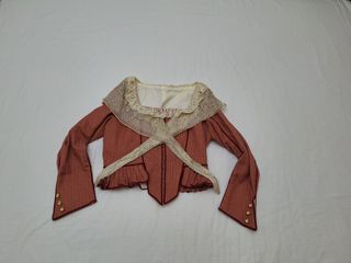 Traje completo fallera/valencia tapicería granate