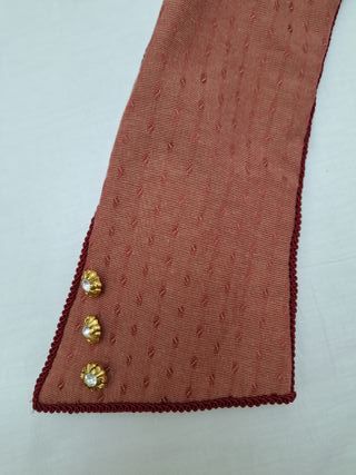 Traje completo fallera/valencia tapicería granate