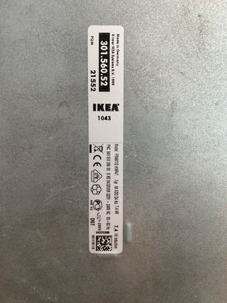 Placa Inducción Ikea - 4 zonas