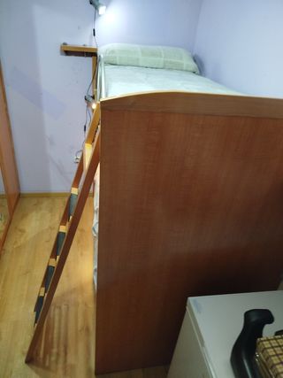 Literas madera y metal