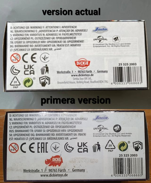 Delorean regreso al Futuro II (primera edicion)