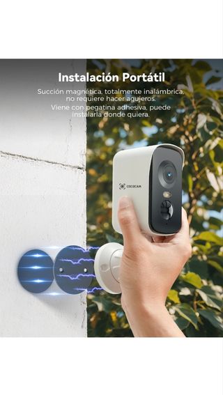 2 Cámaras COCOCAM vigilancia