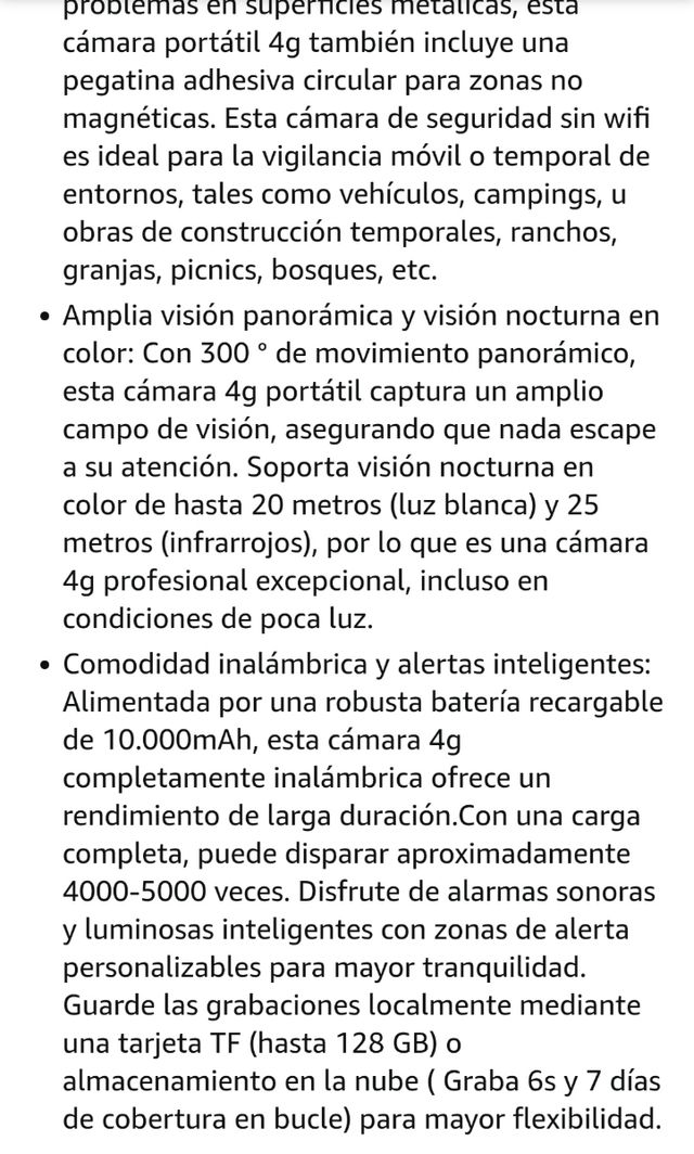 2 Cámaras COCOCAM vigilancia