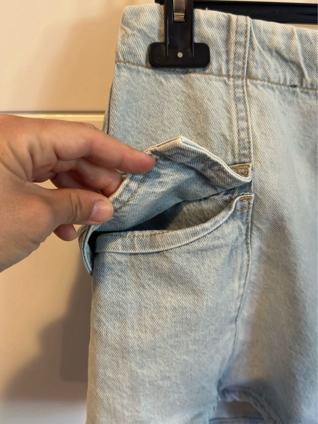 Mini Falda Vaquera Zara M