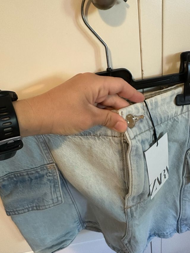 Mini Falda Vaquera Zara M