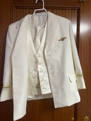 Chaqueta comunión niño blanco
