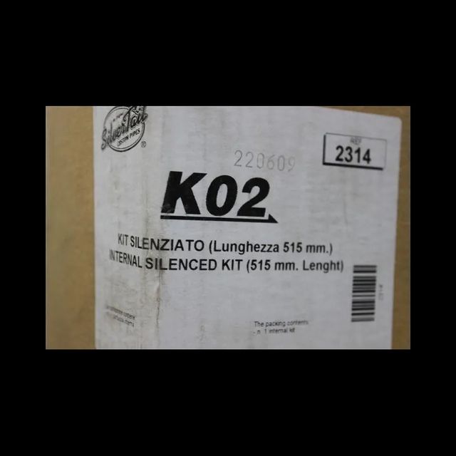Kit Silenciador Leovince K02 (515mm)