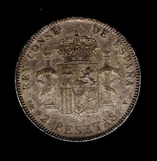 5 PESETAS ALFONSO XIII 1905 (*1905) SC PÁTINA