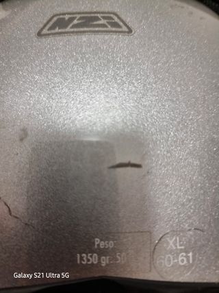 Casco moto NZI poco usado