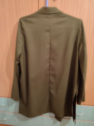 Blazer oversize verde oliva