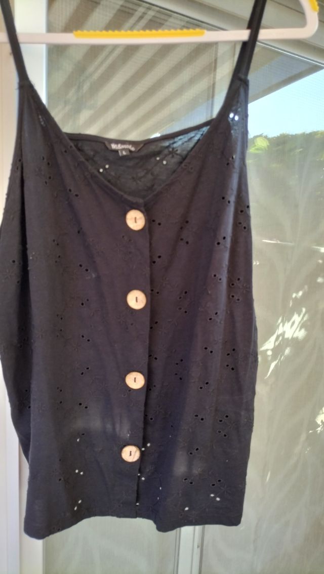 Camiseta negra M&S - Talla L