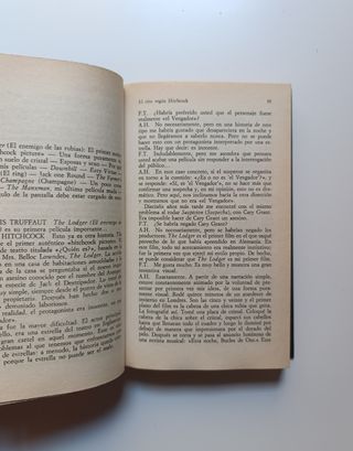 El cine según Hitchcock.