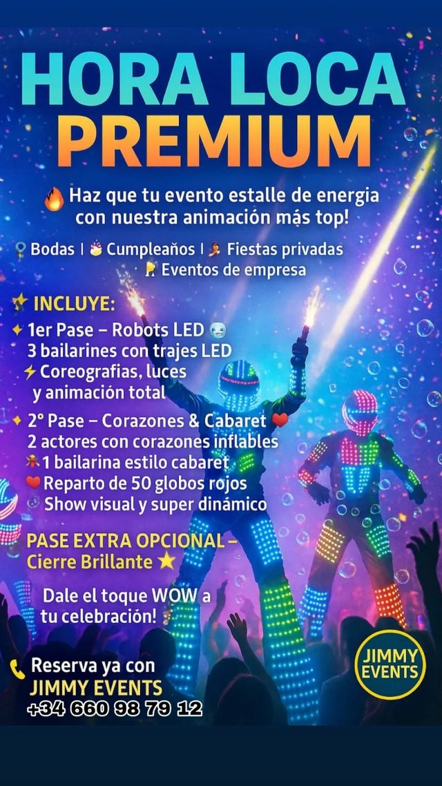 Hora Loca Premium: Animación