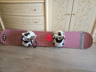 Tabla Snowboard Fila + Fijaciones