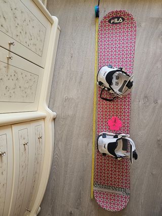Tabla Snowboard Fila + Fijaciones