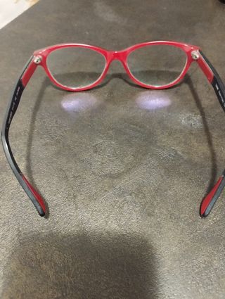 Occhiali LOOK Italia neri e rossi