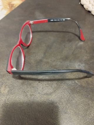 Occhiali LOOK Italia neri e rossi
