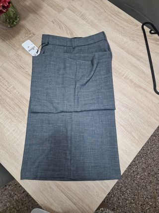 Pantalón Culotte  Gris - M