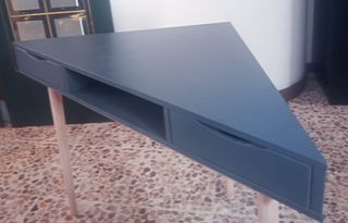 Escritorio esquinero gris Maisons du Monde