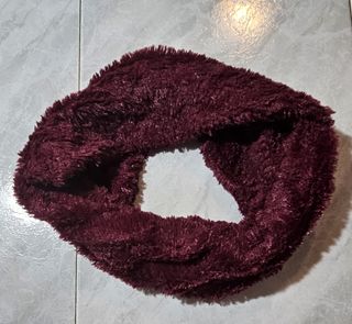 Bufanda cuello - Rojo Vino