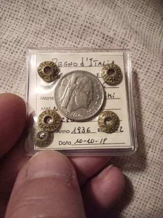 20 Centesimi Italia 1936 - Rara