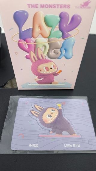 THE MONSTERS Lazy Yoga SeriesFigura LABUBU POPMART