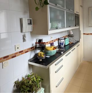 Encimera cocina de wengue