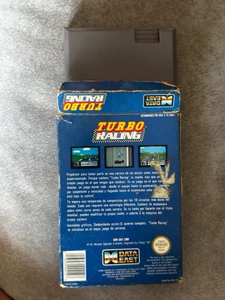 NES Turbo Racing - Data East nintendo 