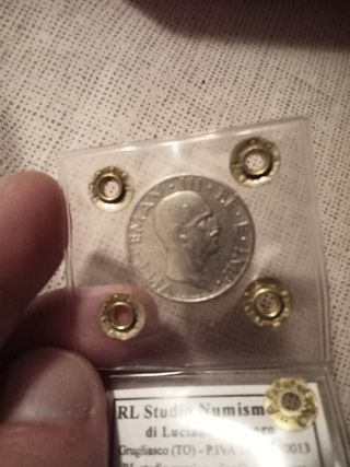 50 Centesimi Italia 1936 Vittorio Emanuele III