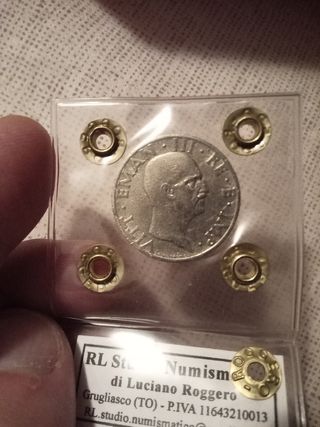 50 Centesimi Italia 1936 Vittorio Emanuele III