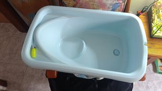 Bañera bebé azul - plástico
